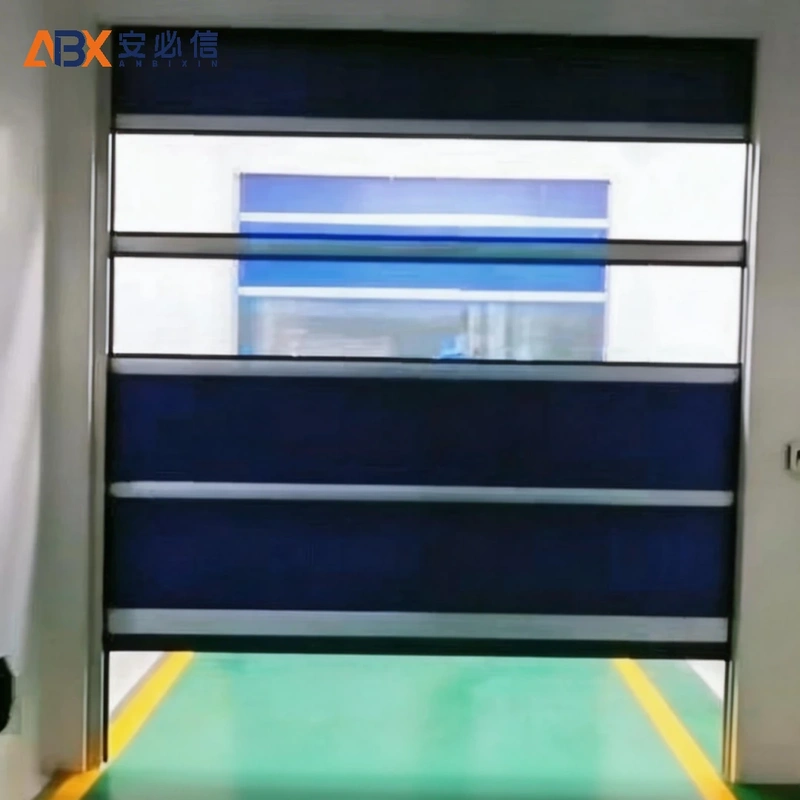 白银感应快速门